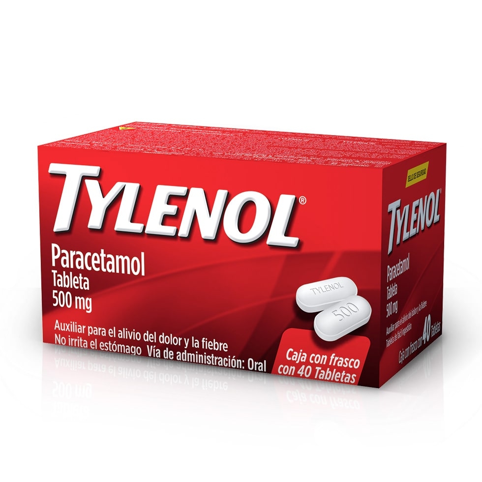 TYLENOL® Caja con 40 tabletas